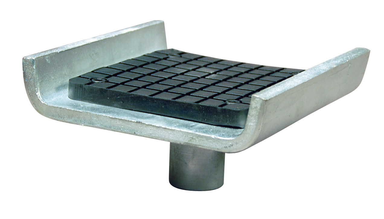 Frame Cradle Adapter w/pad, 1 3/8" pin