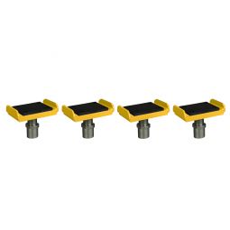 Rotary Truck Adapters 1 1/2" Dia. Sleeve for Trio Arms, Set of 4