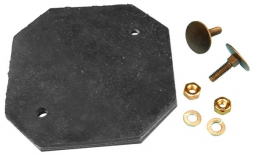 Western Y2K / WSO, Set of 4 pads with hardware, FREE SHIPPING!